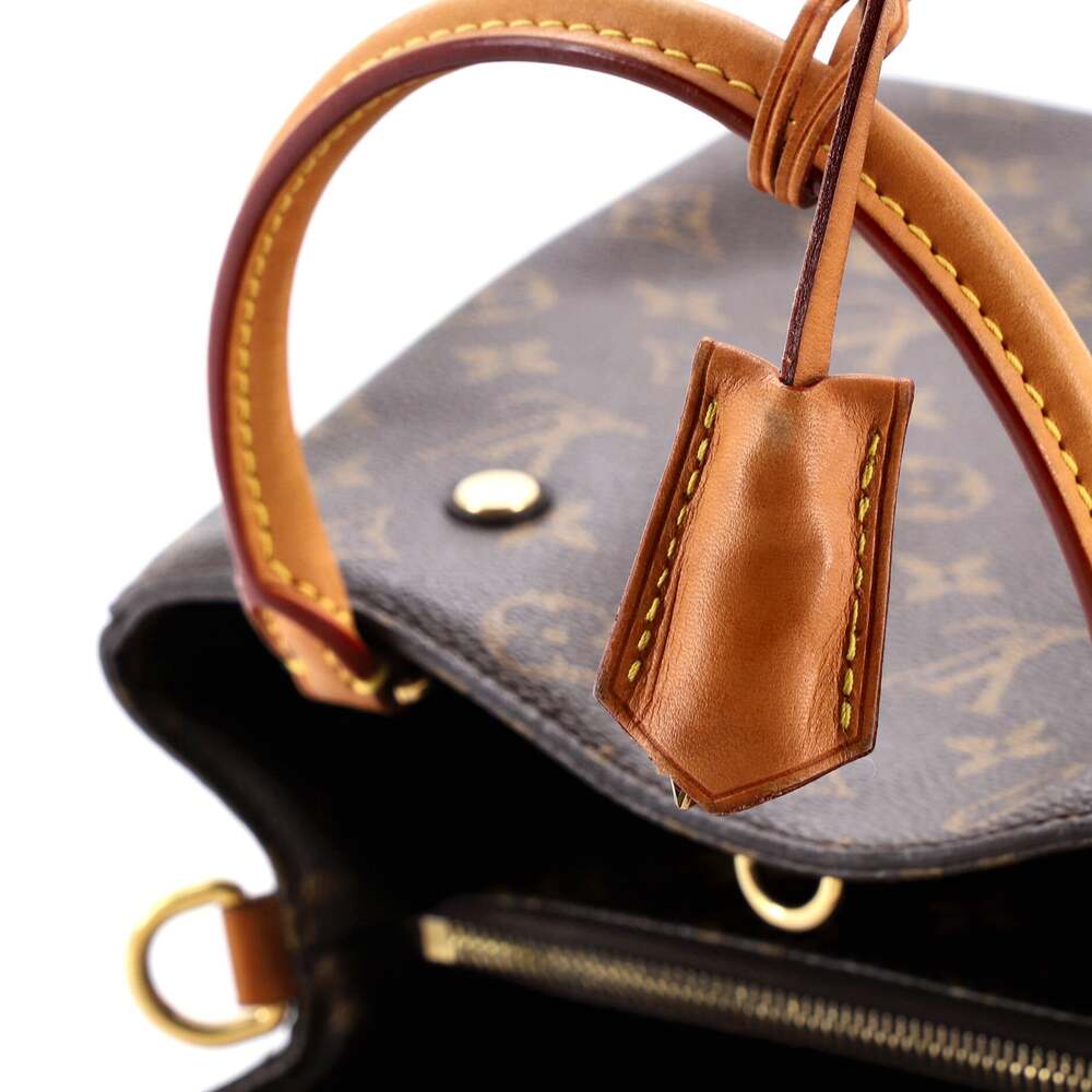 Louis Vuitton Montaigne Handbag Canvas #227937L21B - Picture 8 of 9